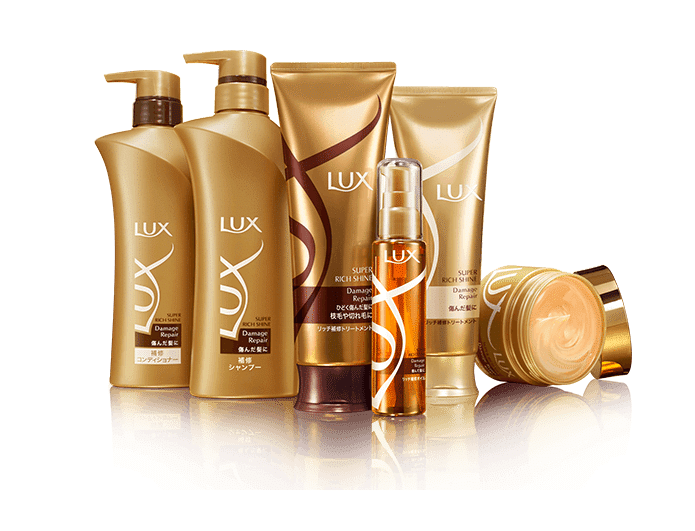 Bộ dầu gội lux màu vàng