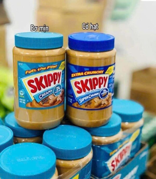Bơ đậu phộng Skippy Creamy Mỹ chính hãng...