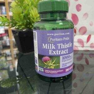Viên uống bổ gan Milk Thistle Extract 1000mg ...