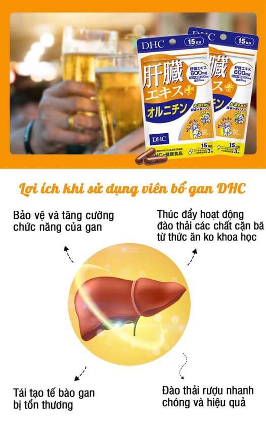 DHC thải độc gan có tốt không?
