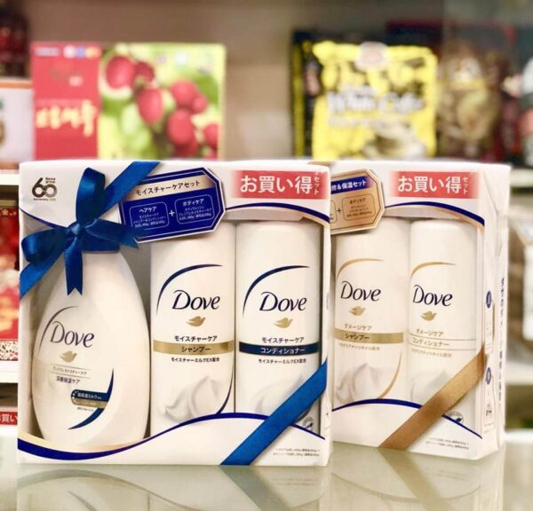 Bộ Tắm Gội Dove Set 3 Nội Địa Nhật Bản - Hình ảnh 2