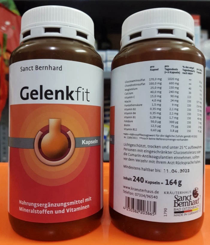 bổ khớp Sanct Bernhard Gelenkfit