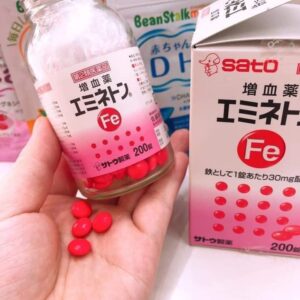 Viên uống bổ máu Sato Nhật Bản