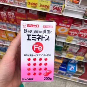 Viên uống bổ máu Sato Nhật Bản