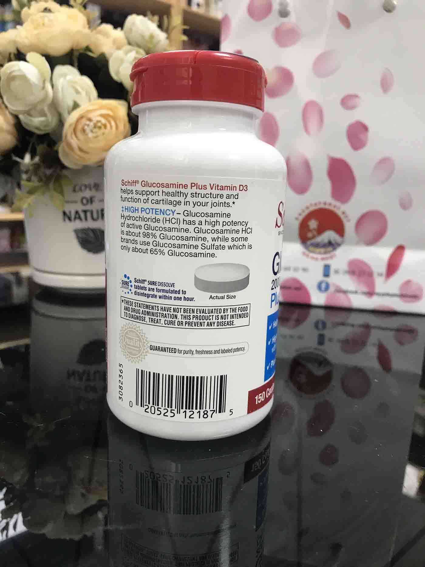 bổ xương khớp Schiff Glucosamine 2000mg 150 viên