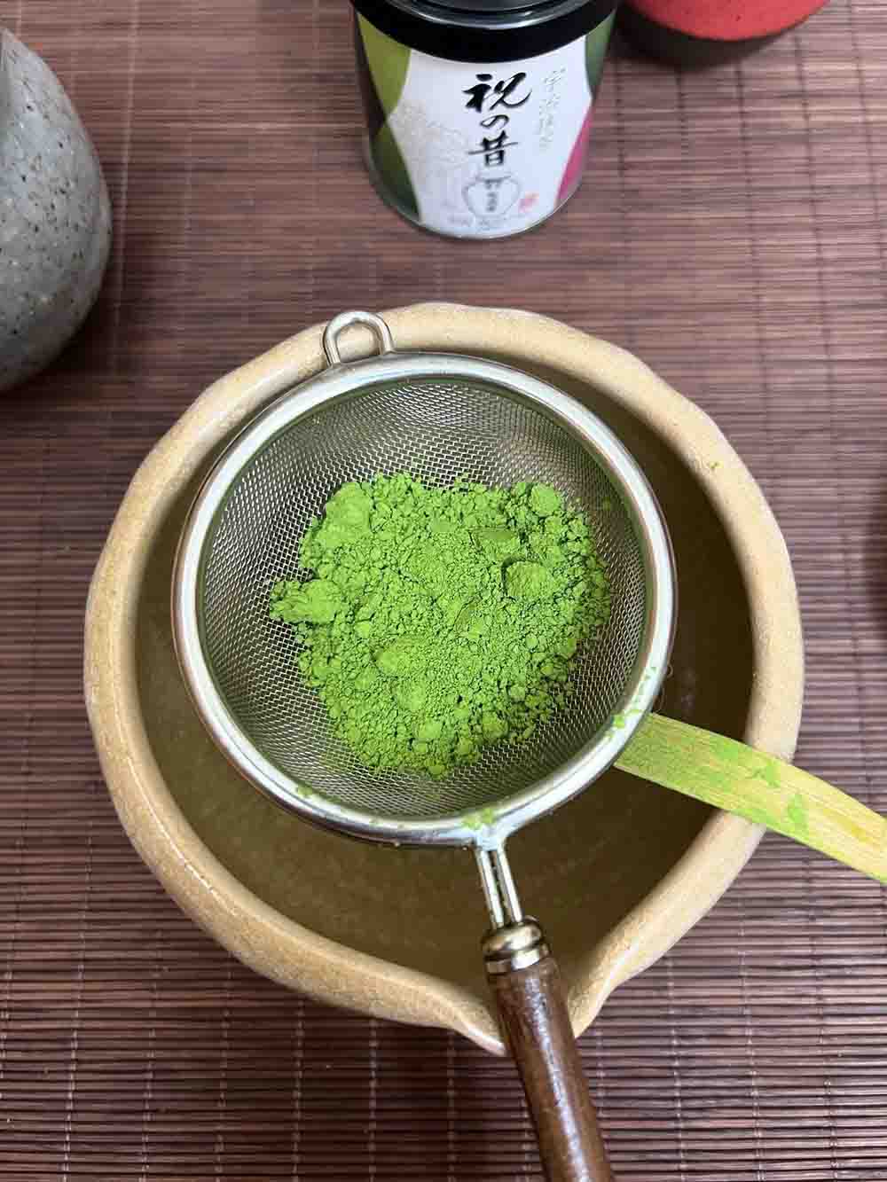 bột matcha nhật làm bánh