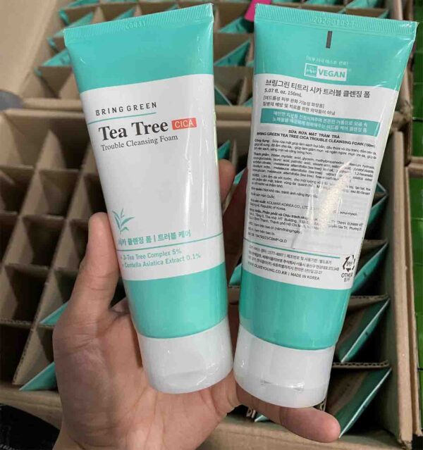 Sữa rửa mặt Bring Green Tea Tree Cica Troubl...