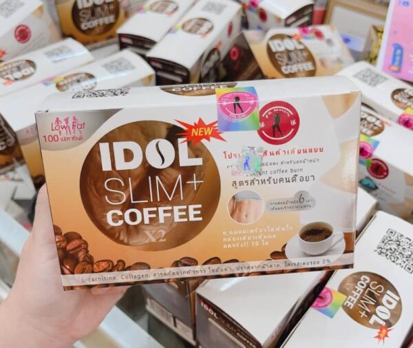 Cà phê hỗ trợ cân nặng Idol Slim + Hàn Q...