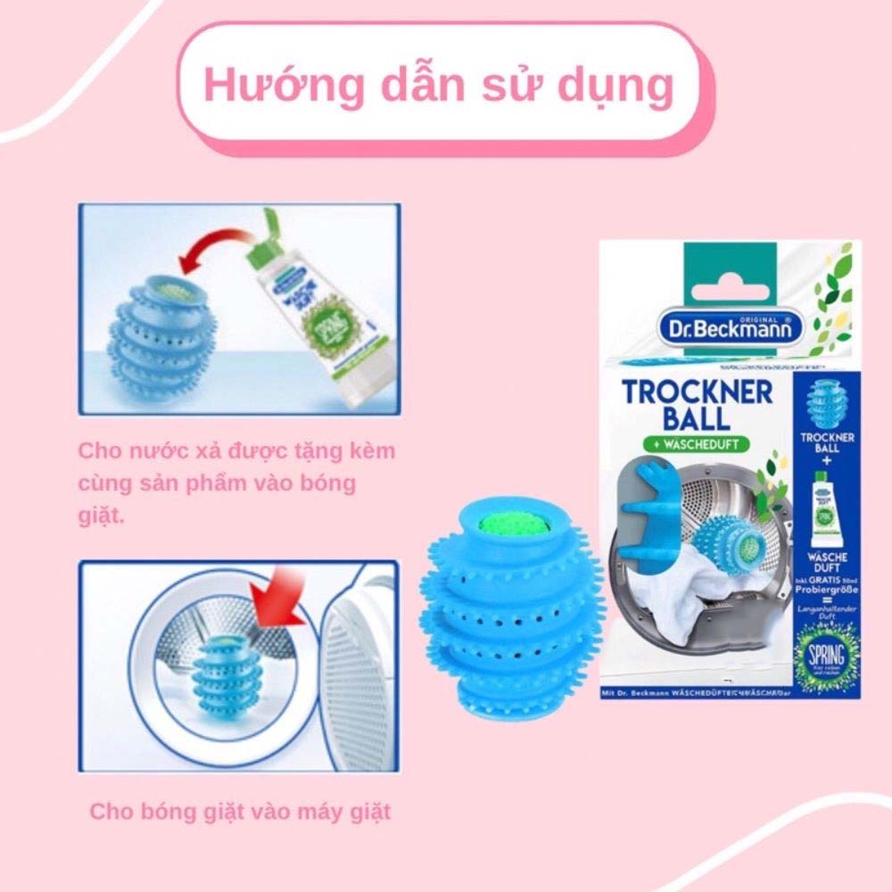 cách sử dụng bóng giặt quần áo