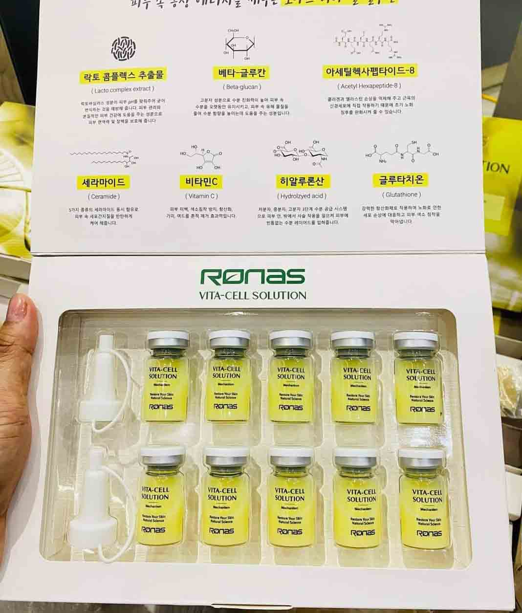 cách sử dụng tế bào gốc ronas
