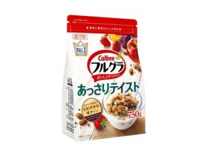 Ngũ cốc Calbee màu trắng đỏ 750gr mới nhất hiện nay.Sản phẩm cải tiến từ màu đỏ 800gr với lượng dừa được giảm bớt lại để giữ lại hương vị đặc trưng của ngũ cốc