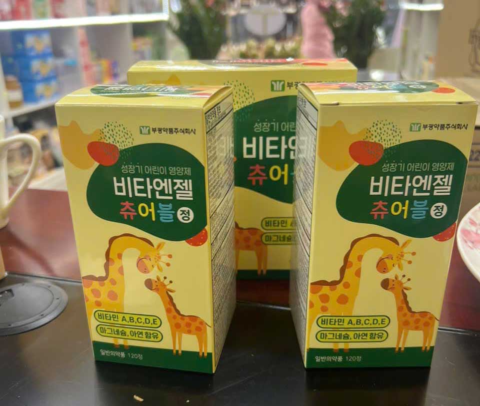 canxi hươu cao cổ hàn quốc