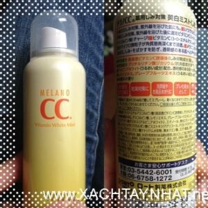 Xịt khoáng dưỡng da CC Melano
