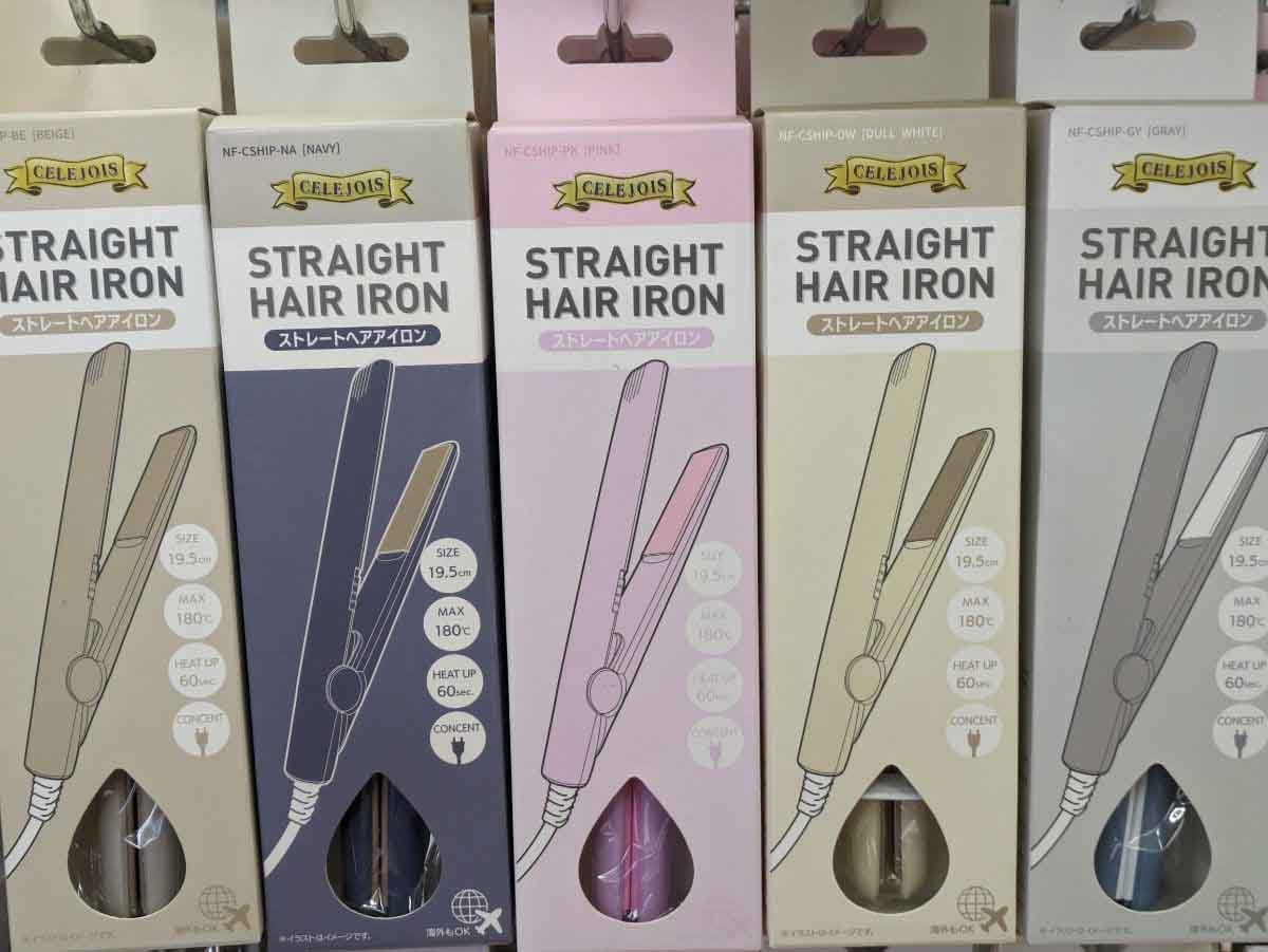 celejois straight hair iron
