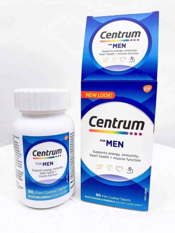 Viên uống bổ sung vitamin cho nam Centrum Men...