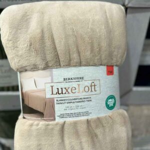 Chăn lông cừu Luxe Loft Berkshire Mỹ 249cm x...