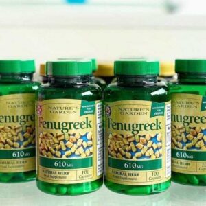 Viên Uống Cỏ Cà Ri Lợi Sữa Fenugreek 610...