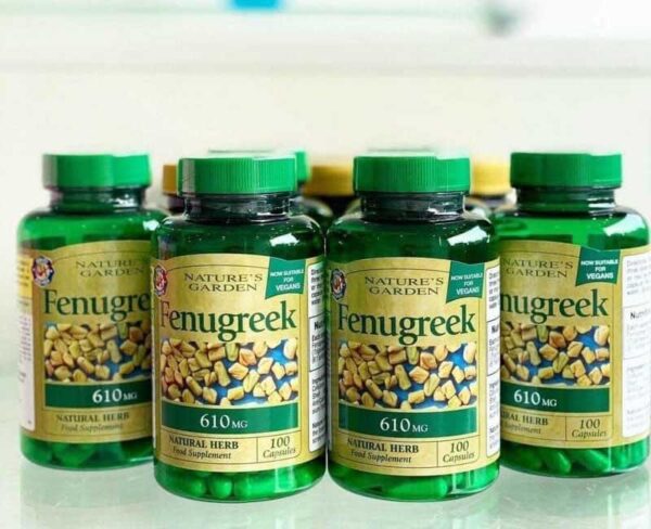 Viên Uống Cỏ Cà Ri Lợi Sữa Fenugreek 610...