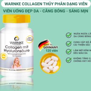 Viên Uống Bổ Sung Collagen Plus Warnke 180 Vi...
