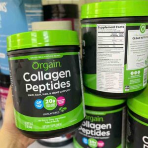 Bột Collagen Peptides Orgain Hair, Skin, Nail &#...