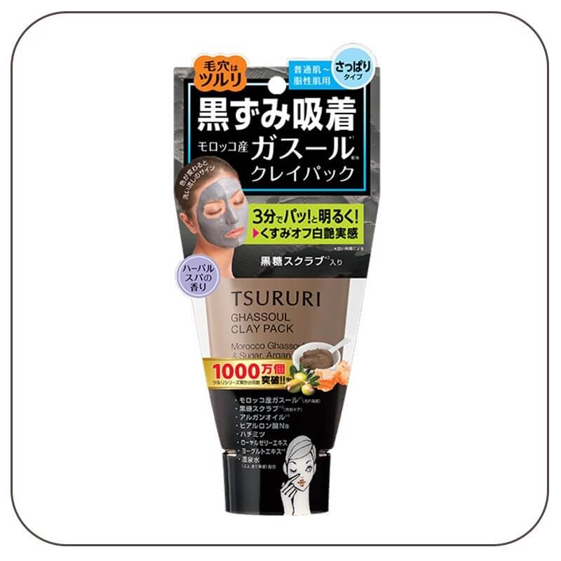 Tsururi Ghassoul Mineral Clay Pack (màu nâu)