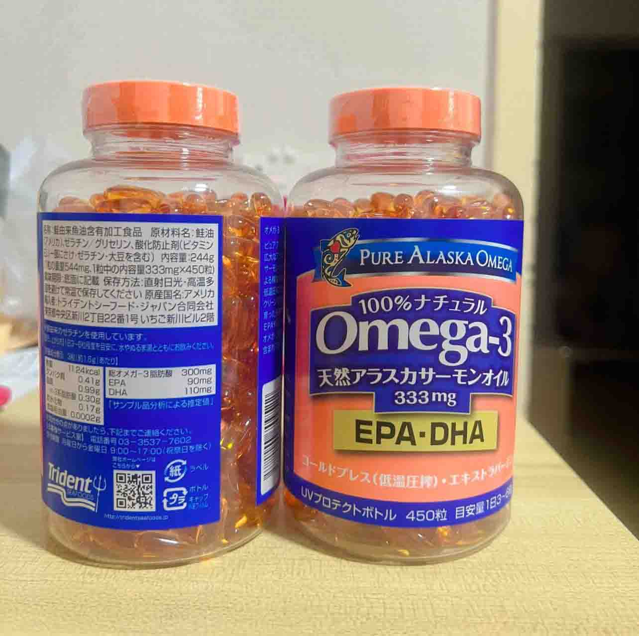 dầu cá hồi pure alaska omega 333mg epa dha