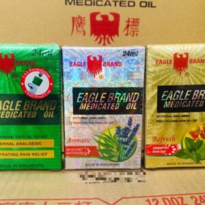 Dầu Gió Xanh Mỹ Eagle Brand Medicated Oil 24m...