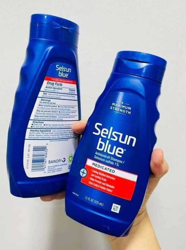 Dầu gội trị gàu Selsun Blue Mỹ chính hã...