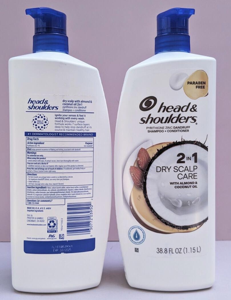 dầu gội head & shoulders 2 in 1 của mỹ