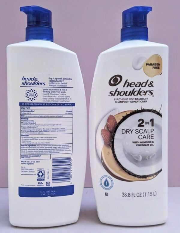 Dầu gội Head And Shoulders 2 in 1 Dry Scalp Ca...