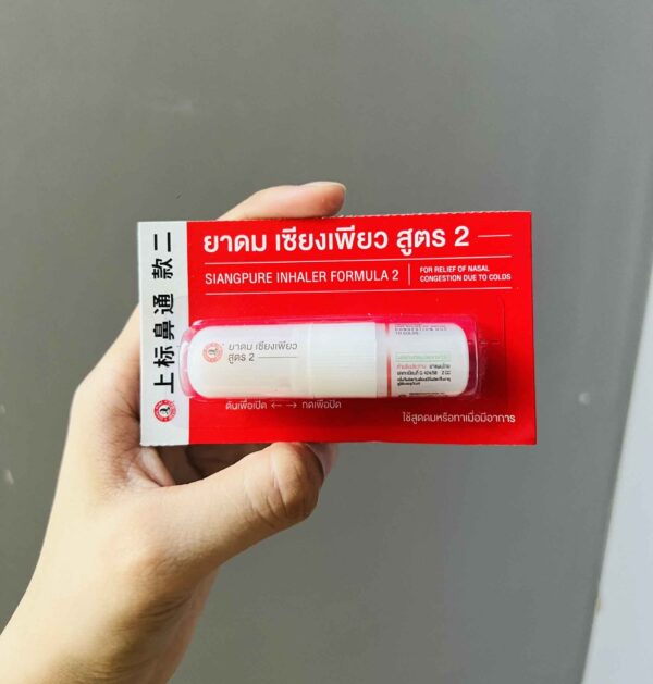 Ống hít Siang Pure Inhaler Bertram Thái Lan 2m...