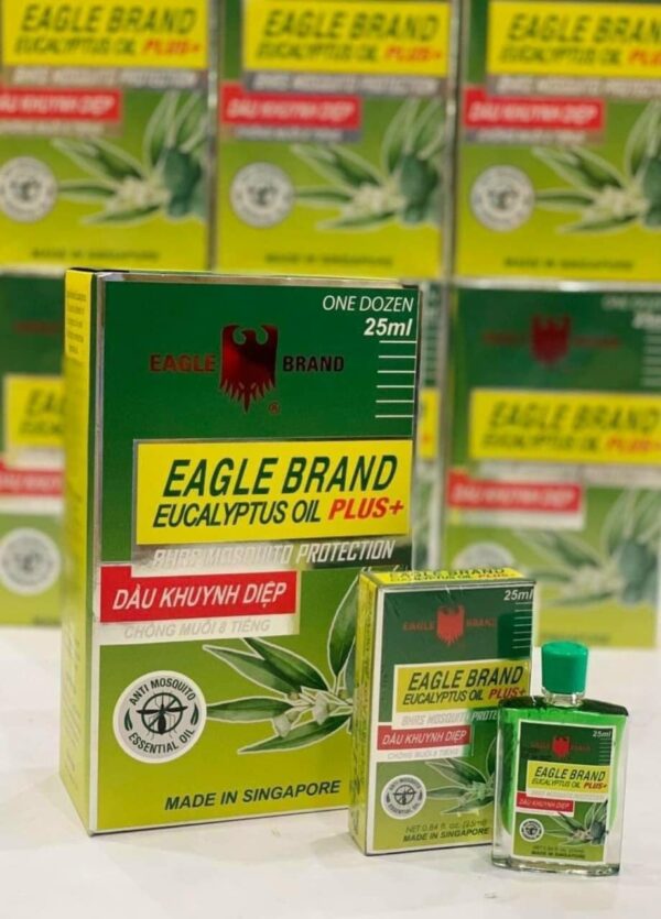 Dầu khuynh diệp Singapore Con Ó 25ml, 30ml