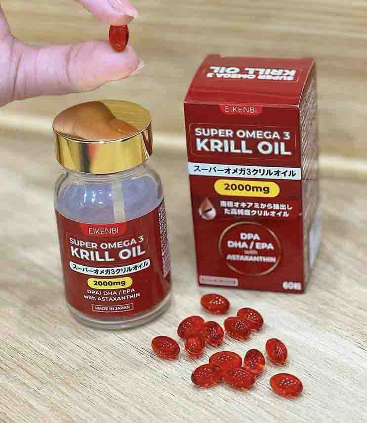 dầu nhuyễn thể krill oil
