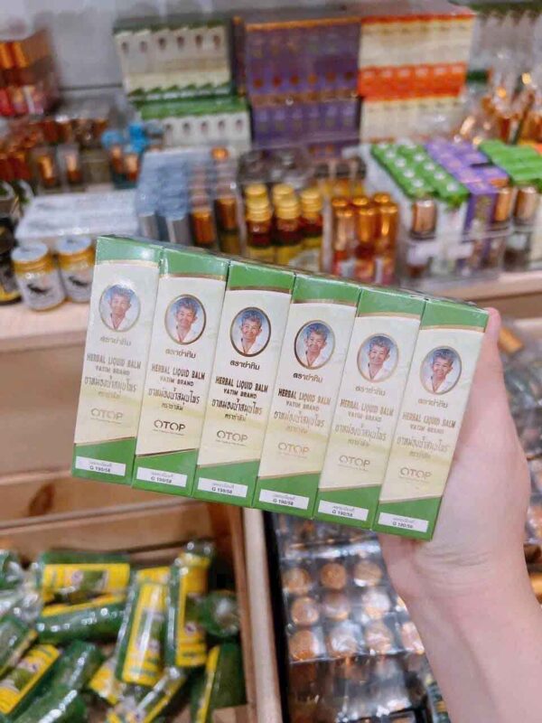 Dầu Thái Lan OTOP Herbal Liquid Balm Yatim Bran...