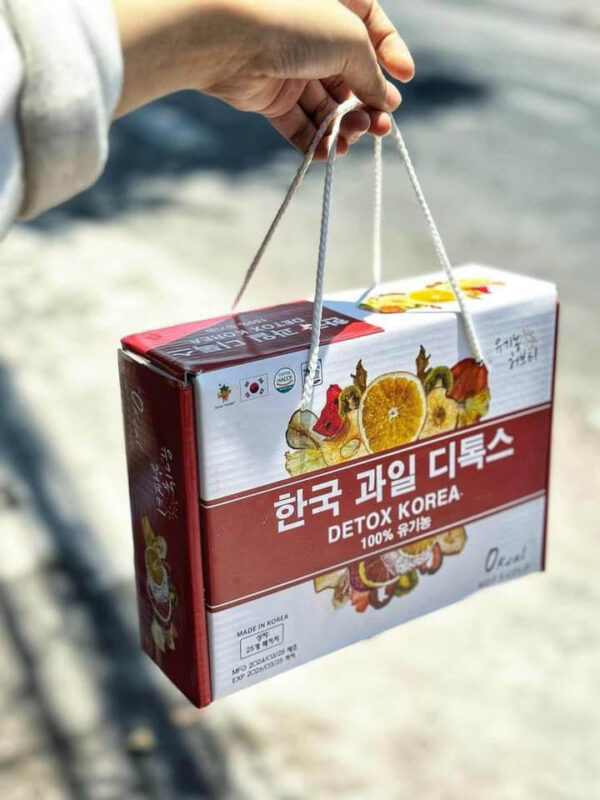 Trà trái cây Detox Korea Sấy Lạnh Hàn Quốc 25 gói - Hình ảnh 5