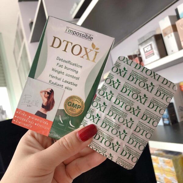 Viên uống Detox Dtoxi hỗ trợ thải độc