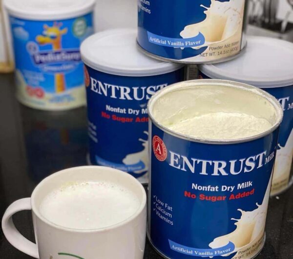 Sữa Bột Không Đường Entrust Milk Cho Ngư...