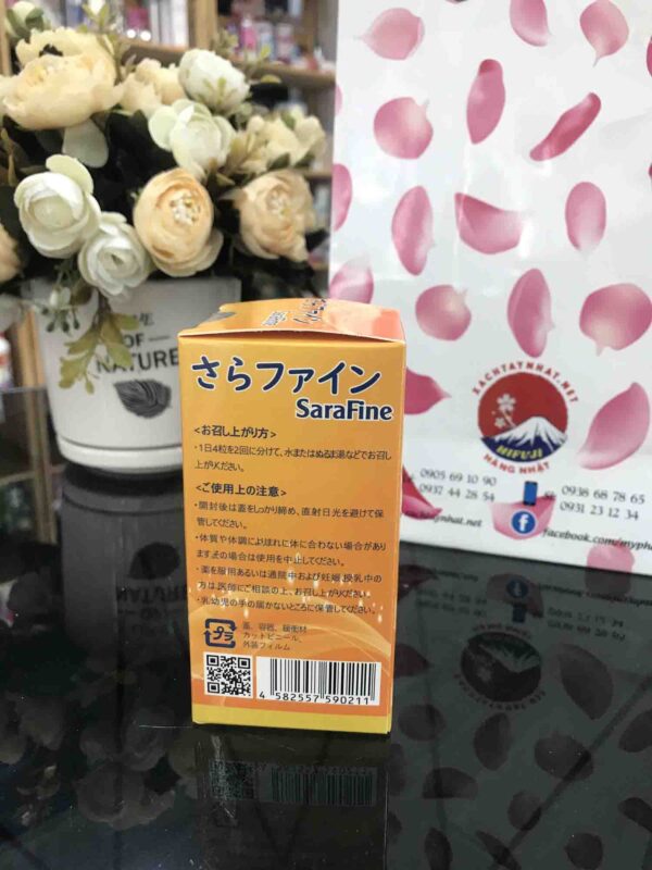 Viên hỗ trợ hạ mỡ máu Sarafine Fujina Nh...