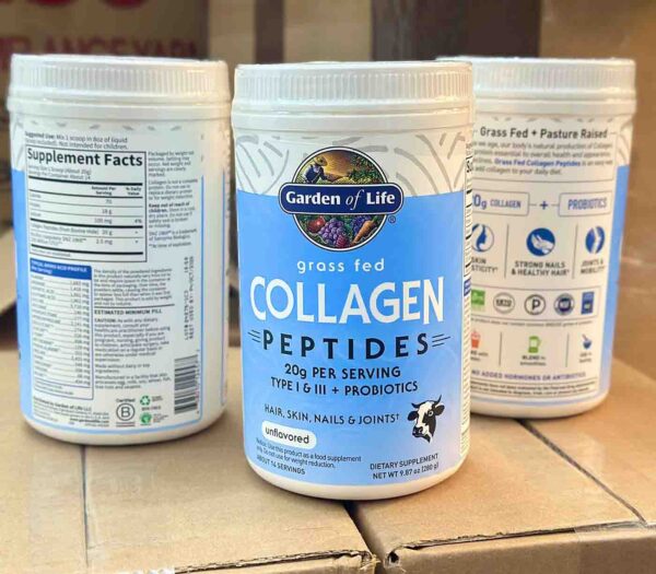 Bột Garden Of Life Grass Fed Collagen Peptides M...