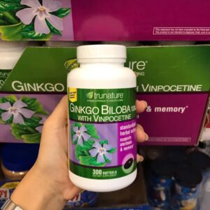 Viên uống Ginkgo Biloba 120mg Trunature 