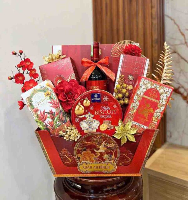 Giỏ quà tết Xuân An Nhiên QTBK65