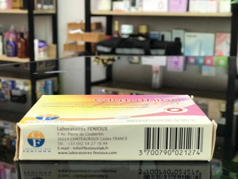 viên ngậm trắng da Glutathione Pháp