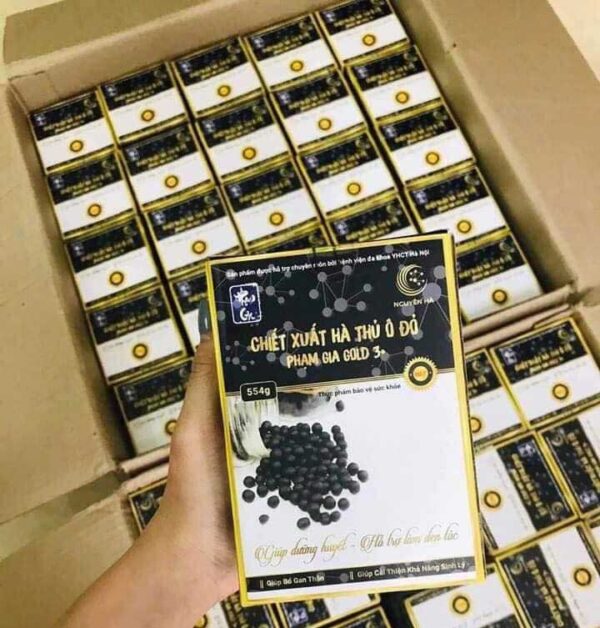 Viên uống hà thủ ô đỏ Phạm Gia Gold 3+...