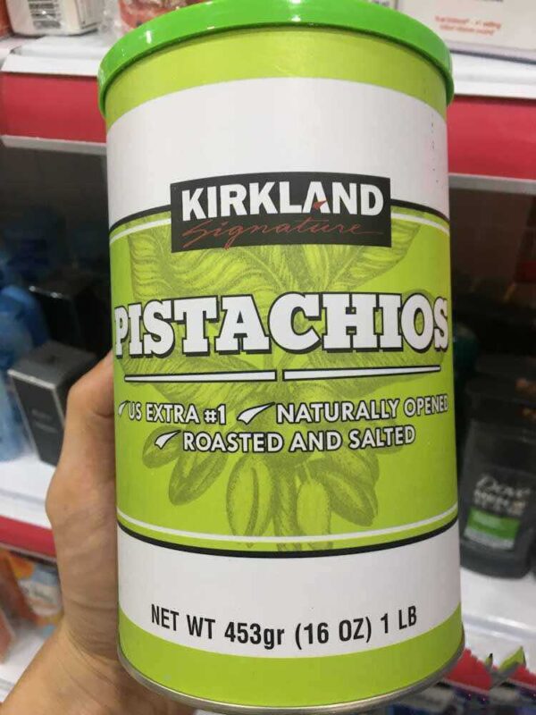 Hạt dẻ cười Kirkland Pistachios Mỹ chính...