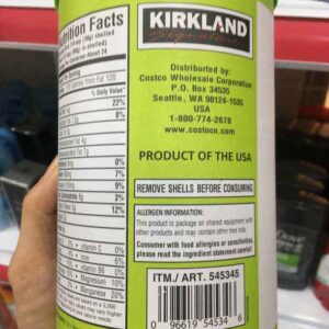 Hạt dẻ cười Kirkland Pistachios Mỹ chính...