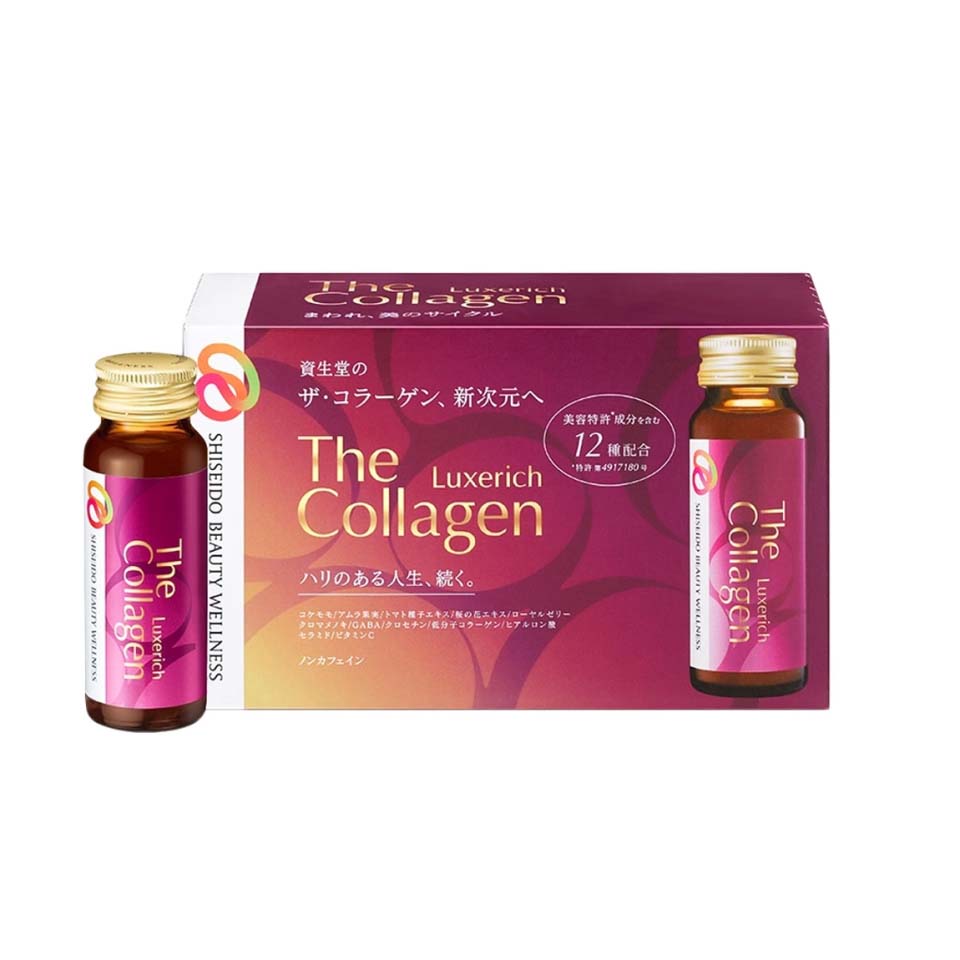 he Collagen Shiseido dạng nước Luxerich