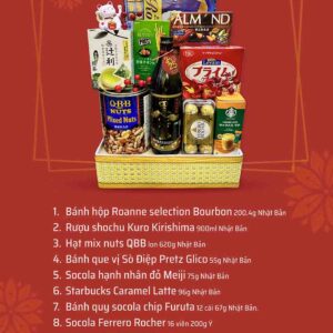 Giỏ quà Tết doanh nghiệp QTBK21