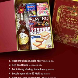 Hộp quà Tết sang trọng QTBK38