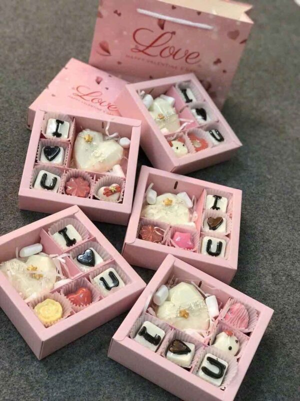 Socola hình thú tặng Valentine ngày lễ tìn...