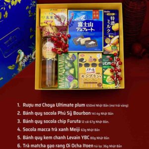 Hộp giấy quà Tết QTBK40